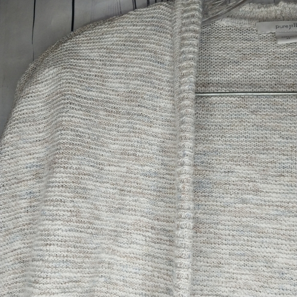 Pure Jill Open Front Cozy Long Cardigan Sweater - Picture 6 of 14
